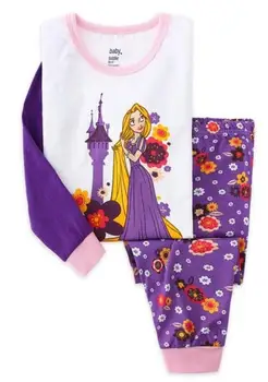

kids girls pajamas sets Snow White Princess pyjamas cartoon Baby pijama 2-7Y kids pijama infantil sleepwear home Clothing