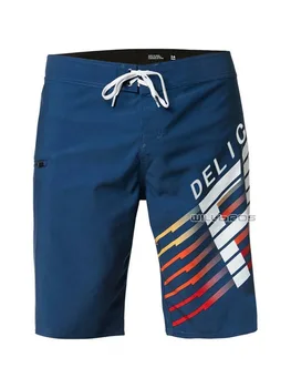 

The Blue One Delicate Fox Summer Short Pants Motorbike Motocross Racing Lightspeed Boardshorts Swim Board Shorts