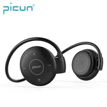 Picun T6, ушные крючки, Bluetooth наушники, шумоподавление, беспроводные наушники, спортивные, водонепроницаемые, гарнитура, наушники, поддержка MP3, FM, TF карта