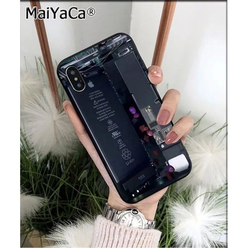 MaiYaCa Inside electronics очень крутой для Apple iphone cutaway Coque чехол для телефона iphone 11 pro 8 7 66S Plus X XS MAX 5s SE XR - Цвет: A16