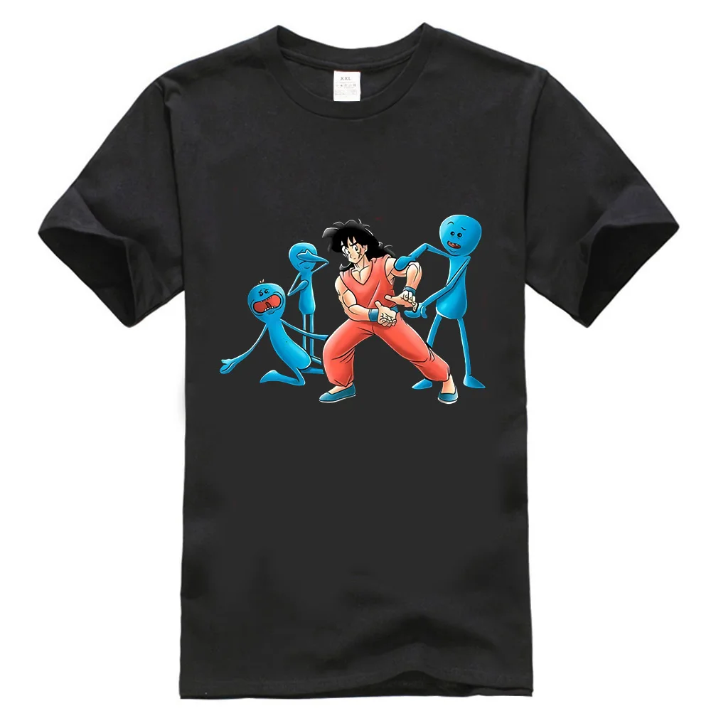 Mr. Meeseeks Dragon Ball Z забавная ТВ футболка унисекс Yamcha 2Xl 3Xl 4Xl 5Xl футболка