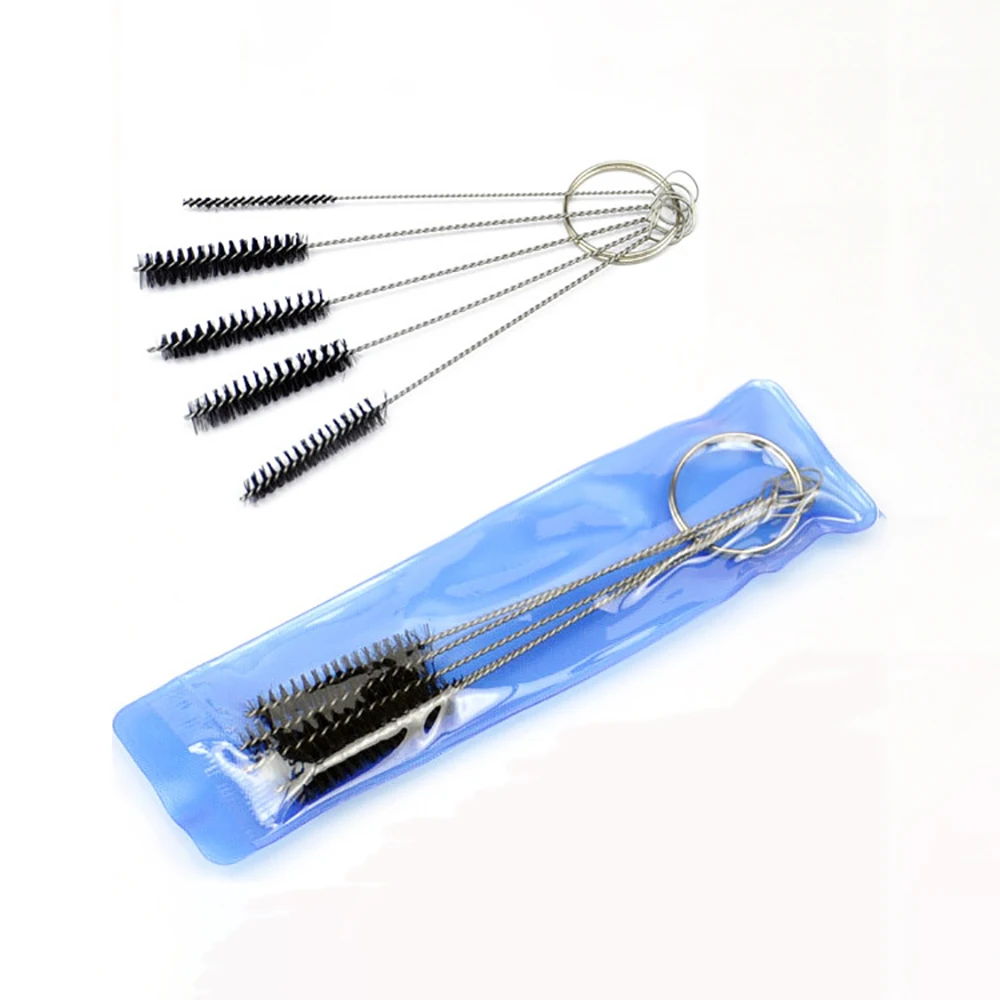 2 Sets 10pcs Tattoo Needles Cleaning Brushes for Tube Machine Grip Airbrush Tattoo Body Piercing Repair Tool Body Art Accesories