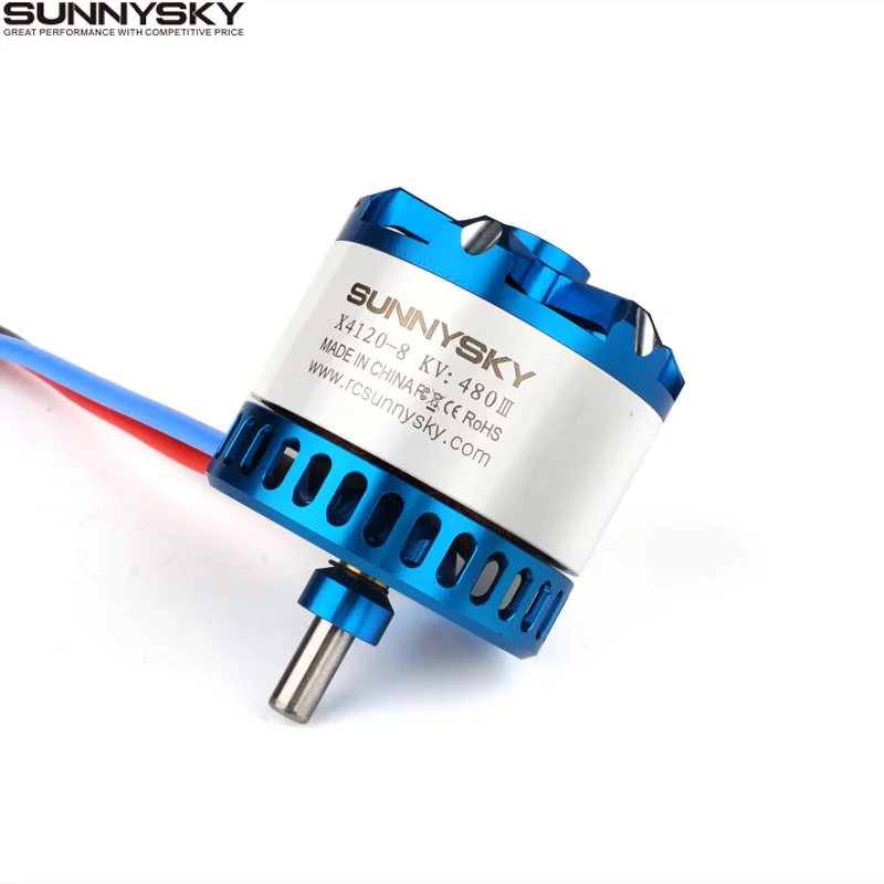 SunnySky X4120 III 485KV 550KV высокоэффективный бесщеточный двигатель для 3D трюковый Дрон