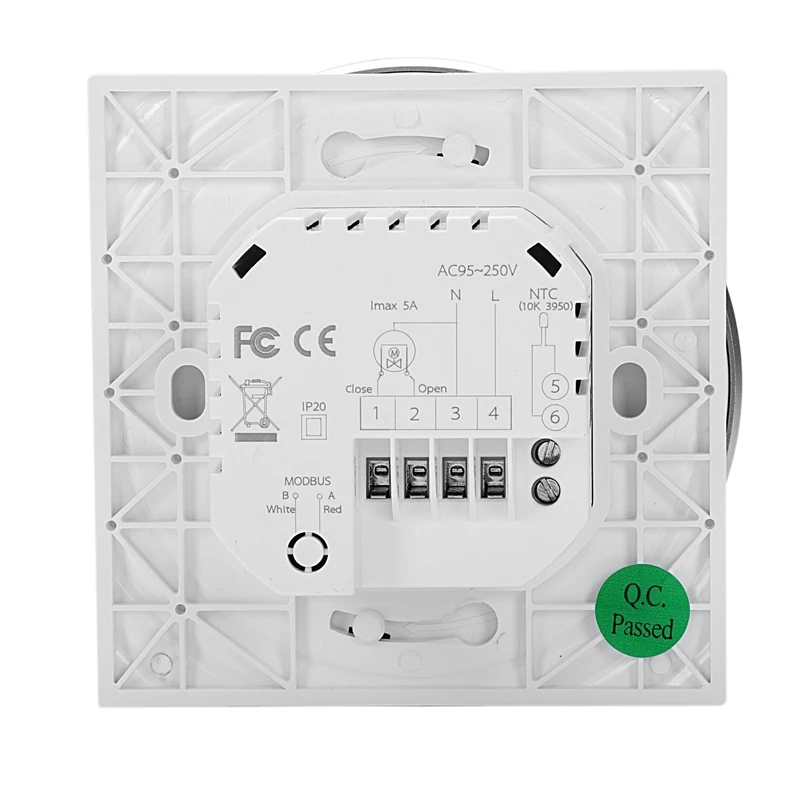 New-Bht-6000Galw Wifi водяной пол с подогревом ЖК-экран термостат регулятор температуры 5A Еженедельный программируемый черный