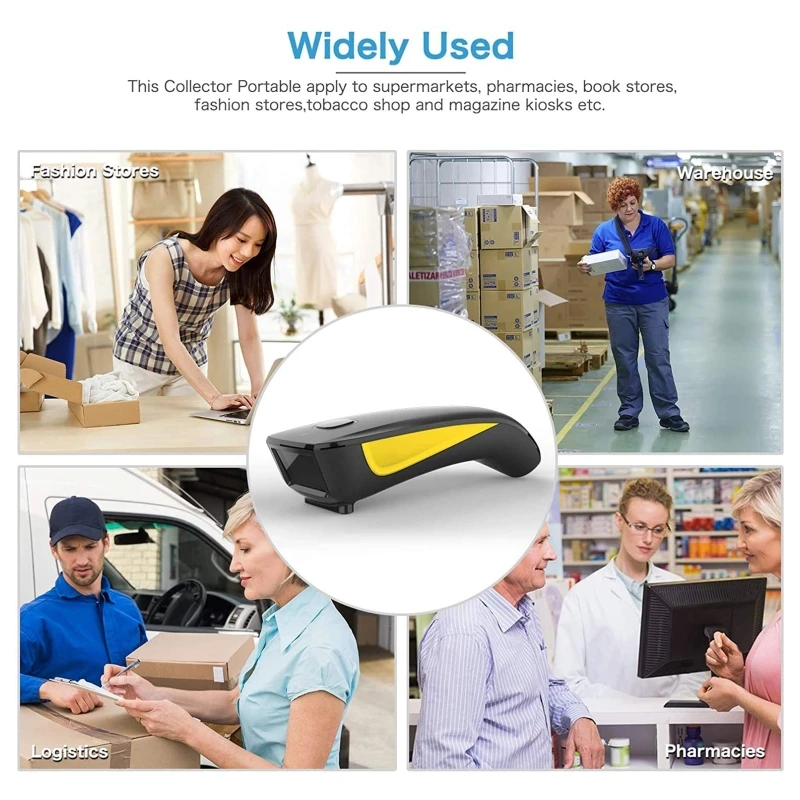 C750 Pocket Scanner Bluetooth-compatible Portable Barcode Scanner For Tablet-based Applications Warehouse Express Stores
