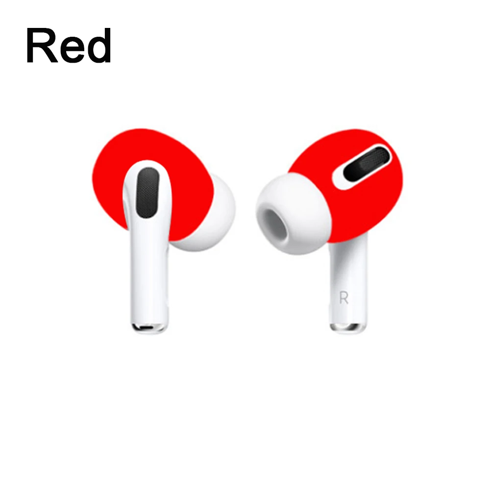 Силиконовый чехол для наушников Airpods Pro мягкий ультратонкий Противоскользящий