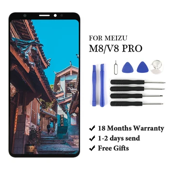 

18 month Warranty + For Meizu M8 / V8 Pro Global Version 4GB 64GB LCD Display Touch Screen Digitizer LCD with free tools