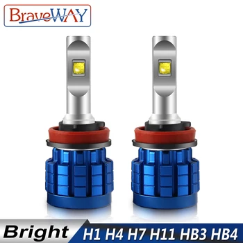 

BraveWay LED Lamp for Auto Headlights H4 H8 H9 H11 HB3 HB4 9005 9006 H7 LED H7 Canbus H11 LED Bulb for Car Light Bulb Automoveis