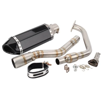 

For Yamaha YZF R125 2019 R125 19 YZF-R125 YZF R125 Escape Motorcycle Exhaust Muffler And Link Pipe Full System