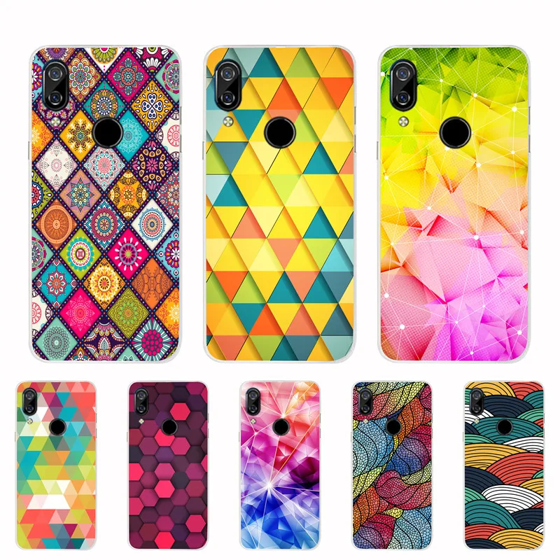 For BQ 6040L Magic Cover Painted TPU Silicone Cases for BQ-6040L Magic Phone Back Covers for BQS 6040L Magic Funda Coque