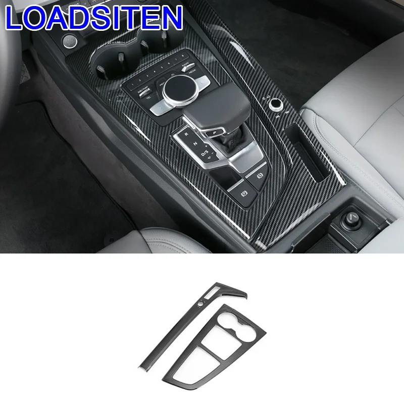 

Decorative Chromium Automobile Control System Gear Panel Interior Sticker Strip Bright Sequins Trim Parts 17 18 19 FOR Audi A5
