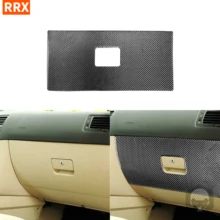 For Volkswagen VW Golf 4 MK4 1999 2004 Black Carbon Fiber Styling Stickers Co Pilot Interiors Glove Box Covers Car Accessories