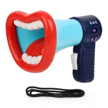 Детский громкоговоритель, новинка, игрушка, батарея, запись голоса, чейнджер с 3 разными голосовыми, Детский Мини Ручной рожок, звучащая игрушка