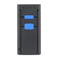 Mini scanner de codes à barres Bluetooth sans fil Scanners de codes à barres lecteur de codes à barres CCD Portable sans fil taille unique lumière rouge(China)