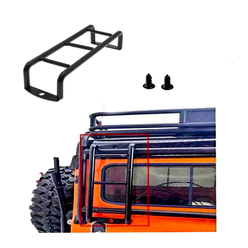 

2PCS RC Mini Metal Ladder Stairs Accessories for 1/10 RC Crawler Traxxas TRX4 TRX-4 Body SCX10 90046 90047 D90 D110