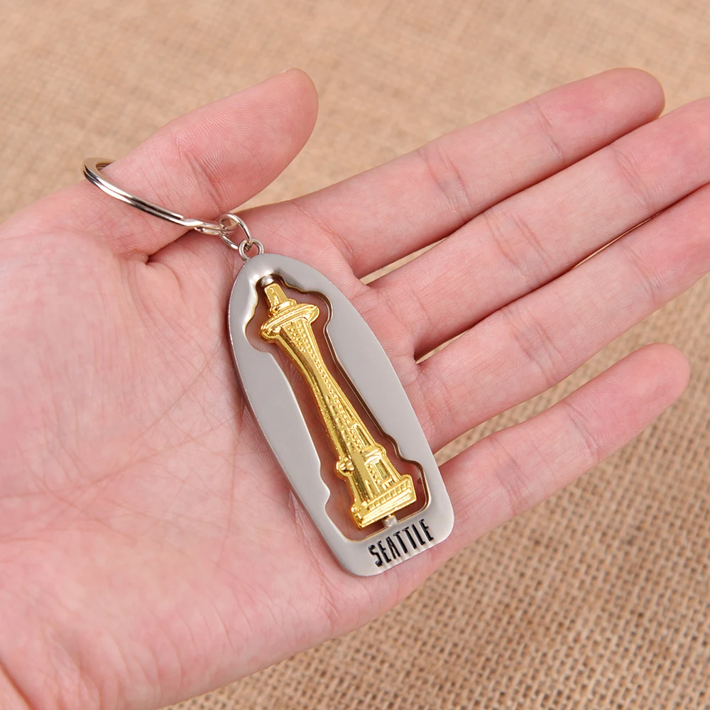 Jerusalem Mental Keychains For Men Seattle Space Needle Letters Key Chain Ring Fashion Small Gifts Crafts Souvenirs Key Chains Aliexpress