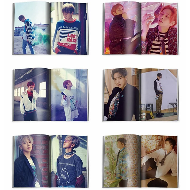 Kpop Super Junior альбом HD фотография Time_slip периферийные Мини Фотоальбом книга подарок плакат картина