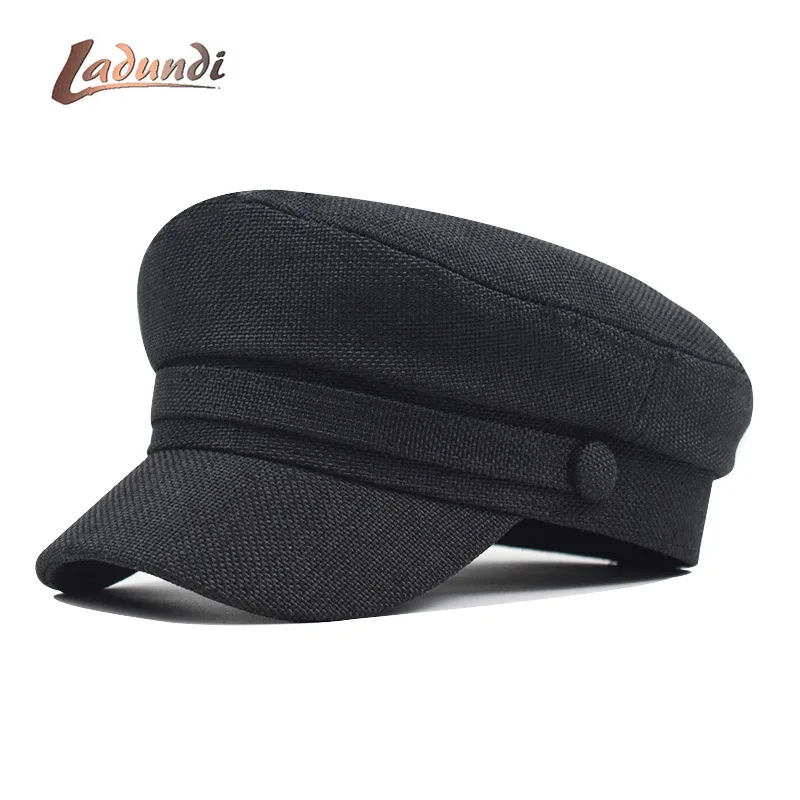 

Fashion Lace cotton hat cap women Casual streetwear rope flat cap Elegant solid autumn winter warm beret hat female