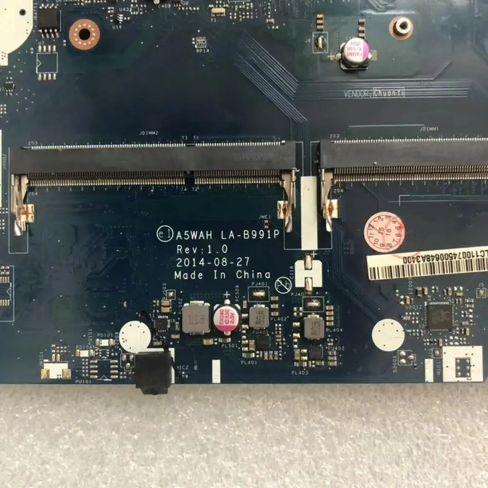 discounted  LA-B991P Laptop Motherboard for Acer Aspire E5-571G E5-571 I5 CPU GT840M-2GB DDR3 100% teste ok
