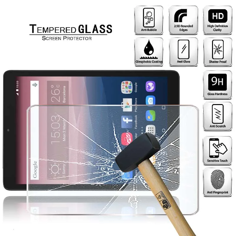 

Tablet Tempered Glass Screen Protector Cover for Alcatel OneTouch Pixi 3 10 Tablet HD Eye Protection Tempered Film