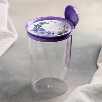 

Jar 700 ml with a spoon "Lavender"