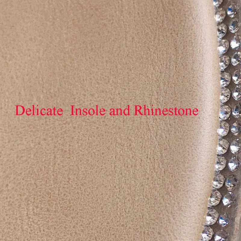 Шикарные женские босоножки из Rhine Stone 1 пара сексуальные сандалии с Т образным