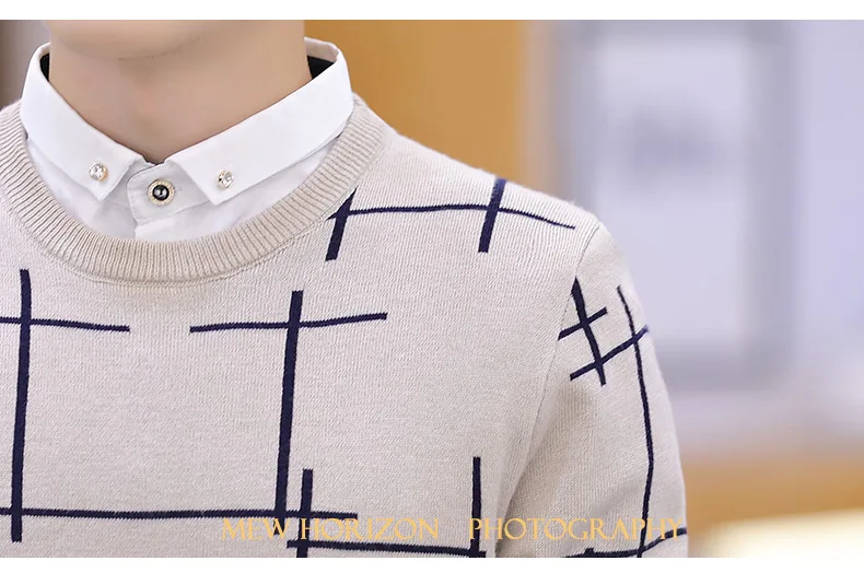 2019Men's, куртка, для осени и зимы, вязаный свитер Фальшивое Болеро корейской версии самосовершенствования тенденция свитер зимняя одежда