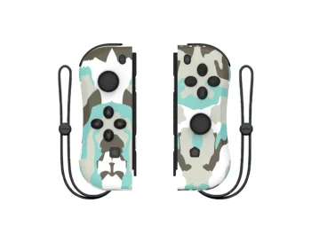 

Joy con Controller for Nintendo Switch, Joy-Con for Switch Lite with Wrist Strap, Bluetooth controller for Nintendo Switch Camo