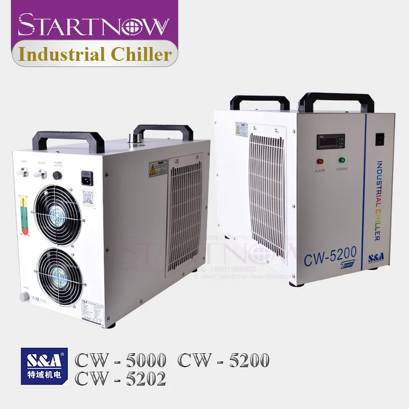 S-A-Industrial-Water-Chiller-CW-5200AG-CW-5000AH-For-CNC-Spindle-80W ...
