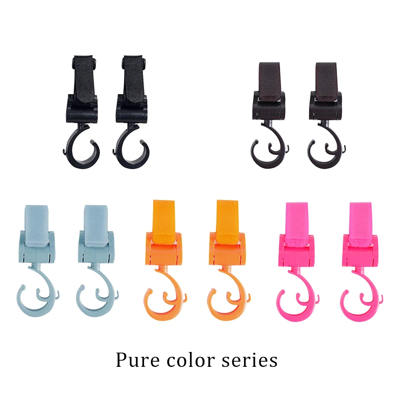 baby stroller accessories backpack 1-2pcs Baby Hanger Baby Bag Stroller Hooks Pram Rotate 360 Degree Baby Car Accessories Stroller Organizer Stroller Accessories baby stroller accessories bassinet