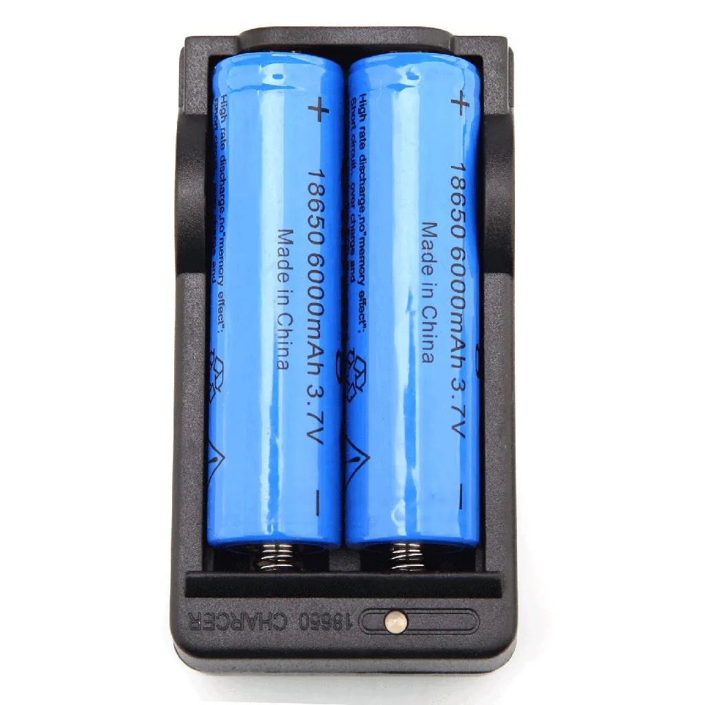 4 шт 6000mAh 18650 литий-ионная аккумуляторная батарея 3,7 v+ 2 шт зарядное устройство US портативная Удобная аккумуляторная батарея аккумулятор