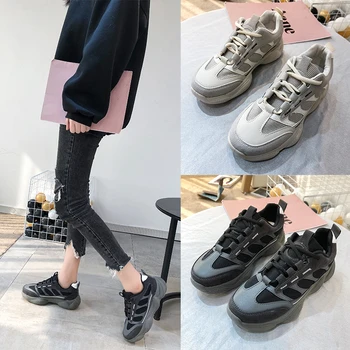 

Daddy shoes female summer sports shoes wild 2020 new spring mesh shoes super fire small white shoes female Z718