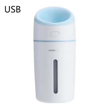 

320ml LED Air Humidifier 7 Color Changing Aroma Essential Oil Diffuser Mist Maker USB Charging for Home Travel Use