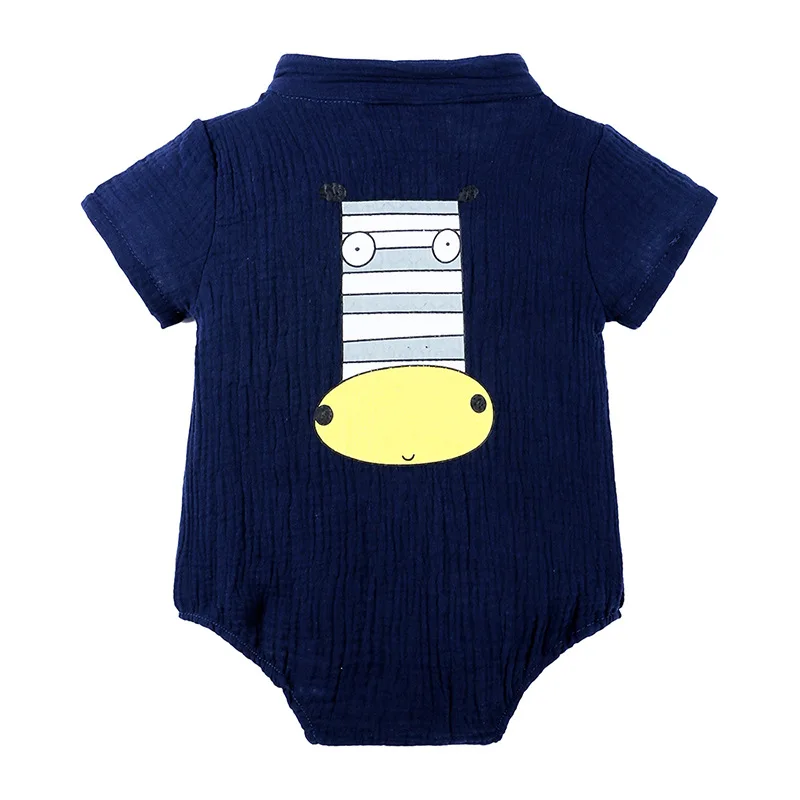 Новорожденные боди с короткими рукавами одежда для малышей на размер 0-12 мес., детский комбинезон, детская одежда, одежда для младенцев - Цвет: L