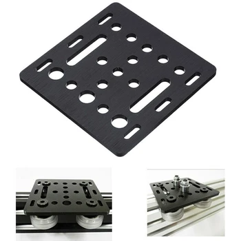 

For 2020 Profiles Replacement Parts CNC Machine Extrusions Linear Rail Aluminum Easy Install Durable V Slot Stable Gantry Plate