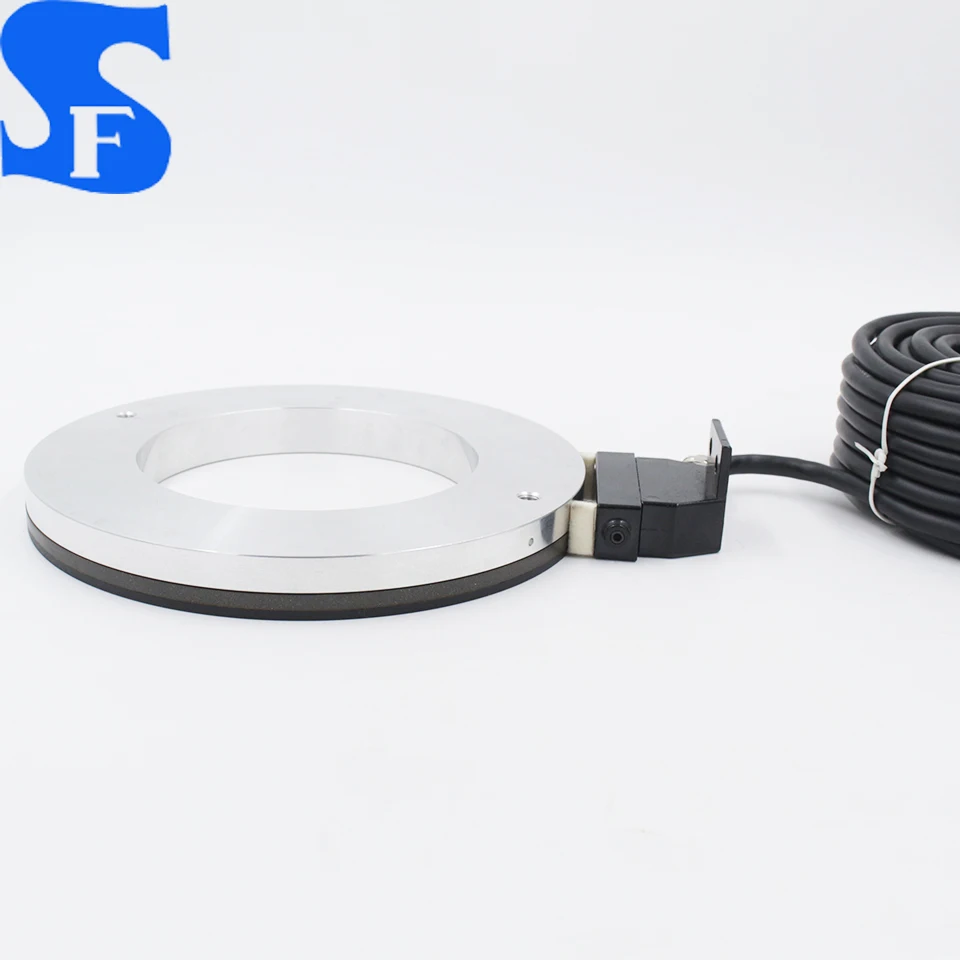 

outer dia 163mm inner dia 100mm 115mm 100mm cnc magnetic ring incremental encoder with ISO Certificate
