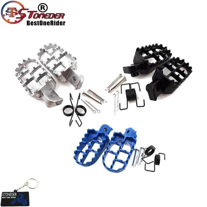 Подножки STONEDER для Honda XR50R CRF50 CRF70 CRF80 CRF100F Yamaha PW50 PW80 TW200 TTR90 TTR90E подножки велосипеда