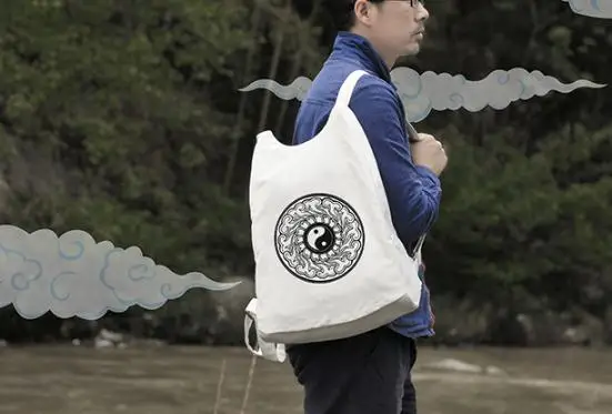 Высококачественные даосские сумки из хлопка и льна, сумки для боевых искусств кунг-фу, сумки для монахов шаолин, сумка для тайцзи, рюкзак