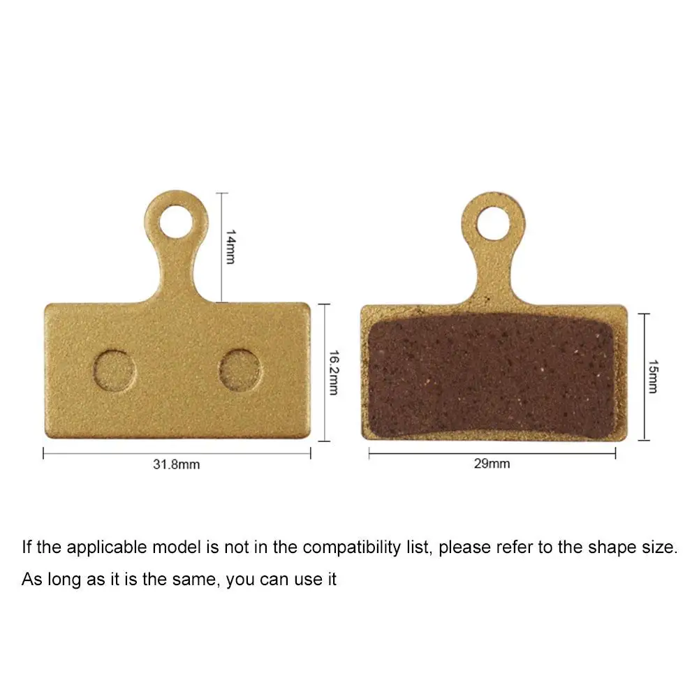 Bicycle Disc Brakes Lining Brake Pads Mountain Bike Friction Plate Brake Pads for Shimano XTR/SLX Bicycle Parts Replacement