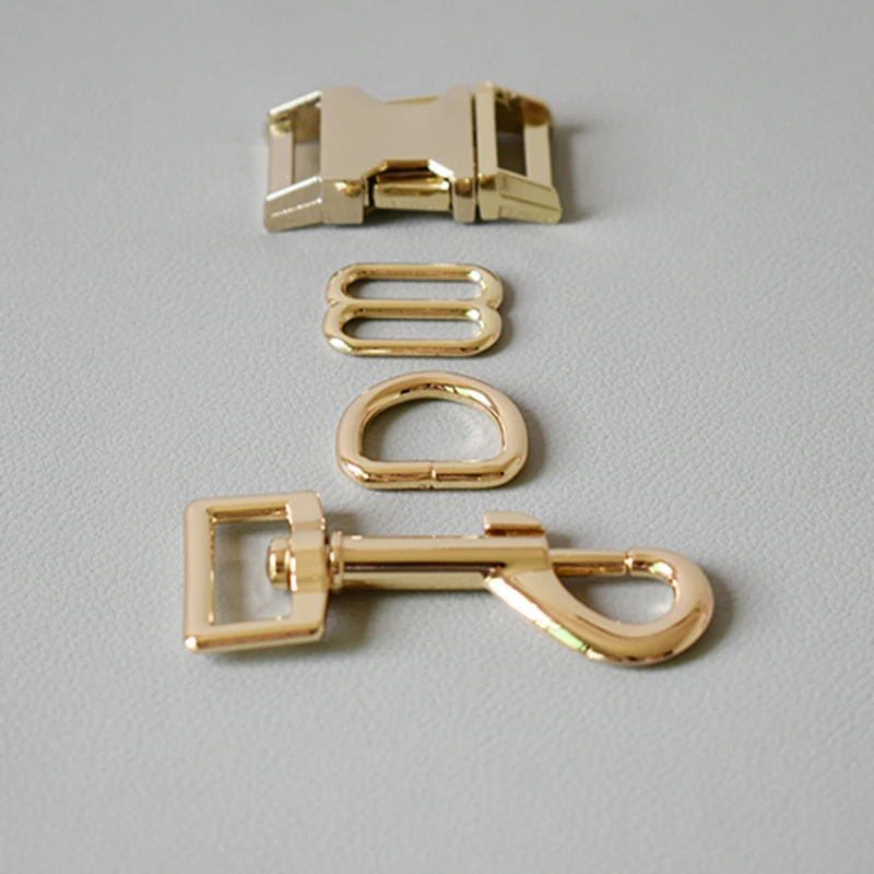 

Металлическое D-образное кольцо, 8 кнопок, 10 комплектов, 20 мм, пряжка с пружинным крючком, «сделай сам», собачий ошейник, поводок, Швейные аксессуары