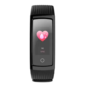 

Color Screen Smart Heart Rate Bracelet Step Counting Exercise Reminder Waterproof Sleep Real Time Heart Rate Blood Pressure #N