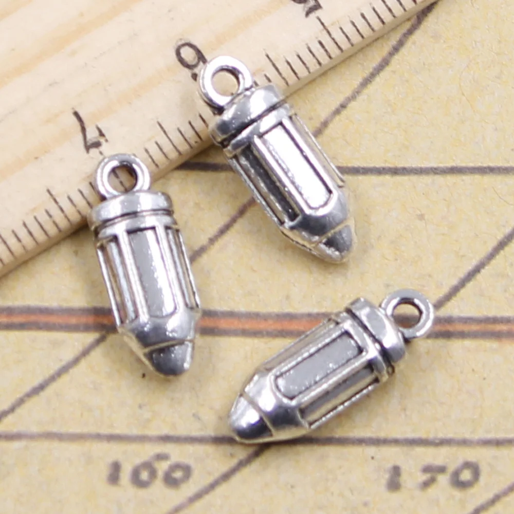 20pcs Charms Pen Pencil 18x7x6mm Tibetan Bronze Silver Color Pendants Crafts Making Findings Handmade Antique DIY Jewelry | Украшения и