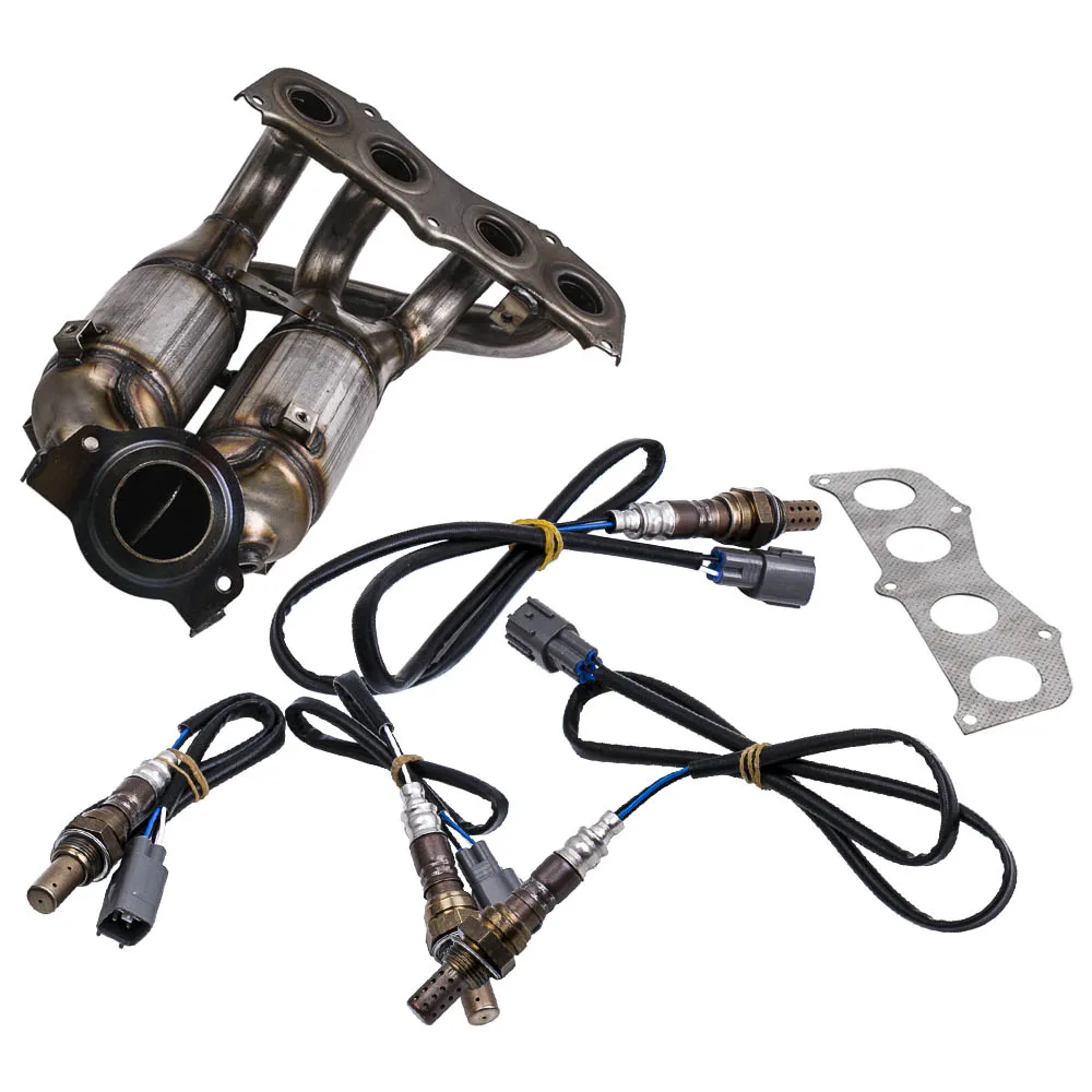 Exhaust Manifold Catalytic Converter + Air Fuel Ratio Oxygen Sensor for Toyota RAV4 2.0L I4 2001 2002 Rav4 89467-42020 | Автомобили и