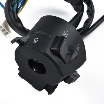 

2* Motorcycle Switch Motorcycle 7/8Inch Handlebar Signal Switch PVC+ABS