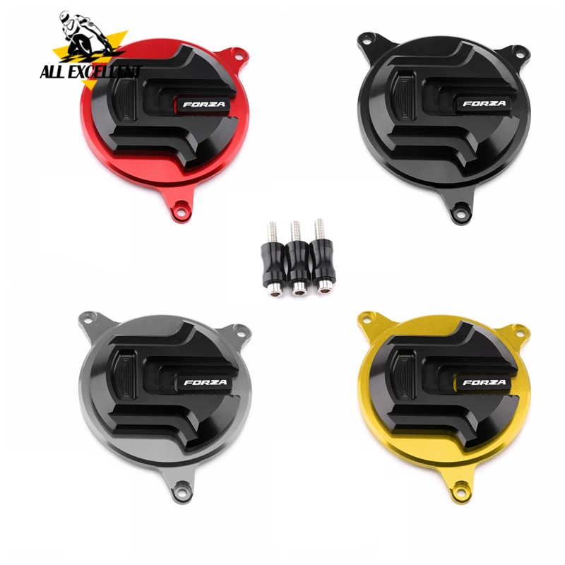 Cnc Engine Guard Set Protective Cover Crash Slider Falling Protection For Honda Forza 300 Si 17 18 19 Forza300 Covers Ornamental Mouldings Aliexpress