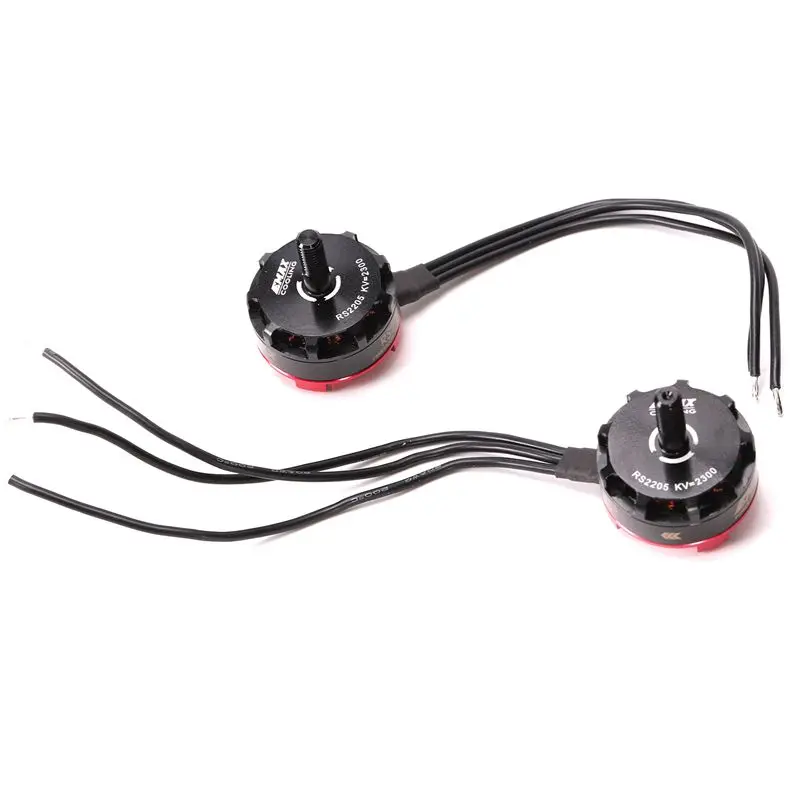 EMAX 4 компл./лот RS2205 бесщеточный двигатель для FPV Quad гонки мультикоптера QAV 2 CW/2 CCW - Цвет: CW