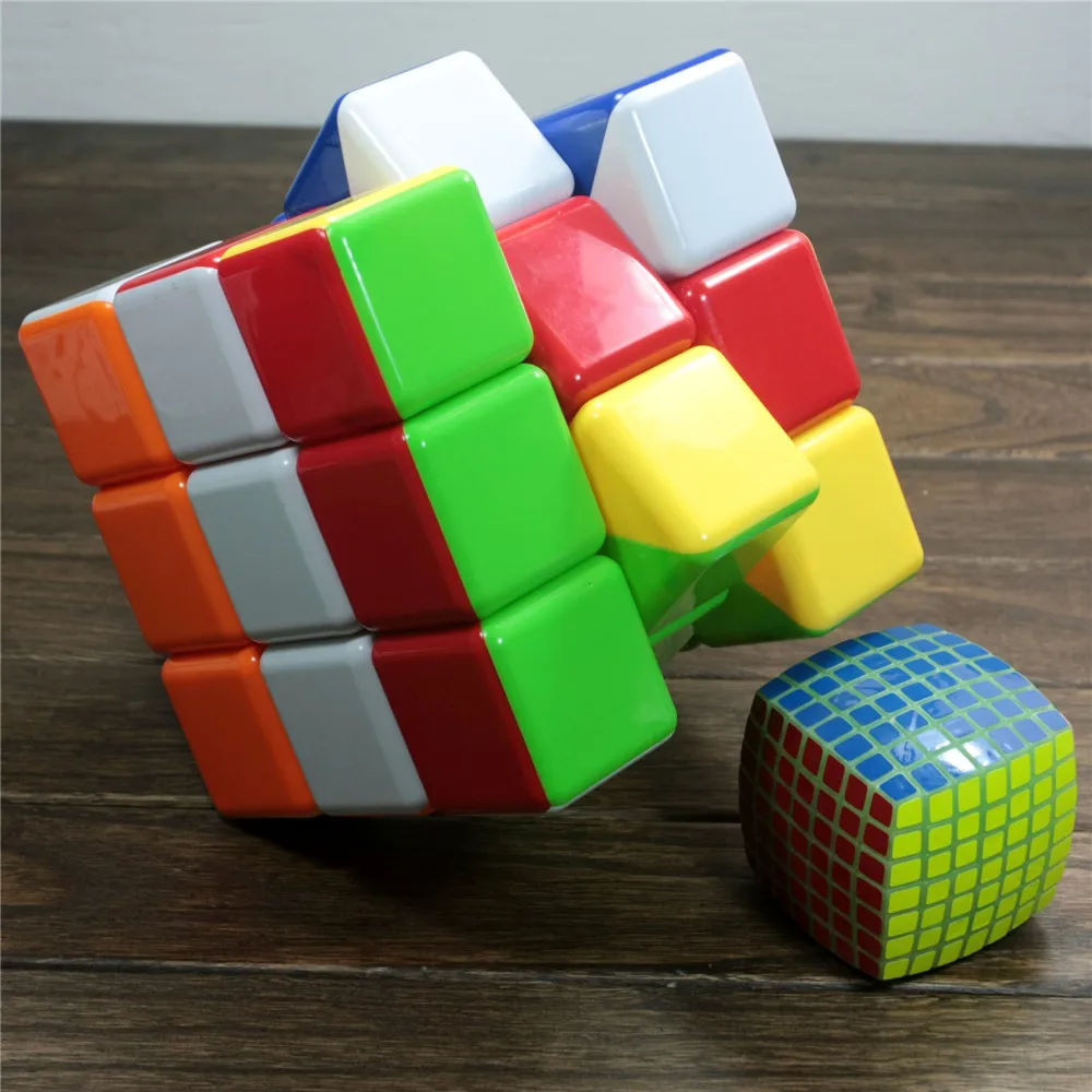 HeShu 180 мм Большой 3x3x3 игрушка магический куб быстрый ультра-Гладкий 3x3 скоростной Головоломка Куб детские игрушки подарок