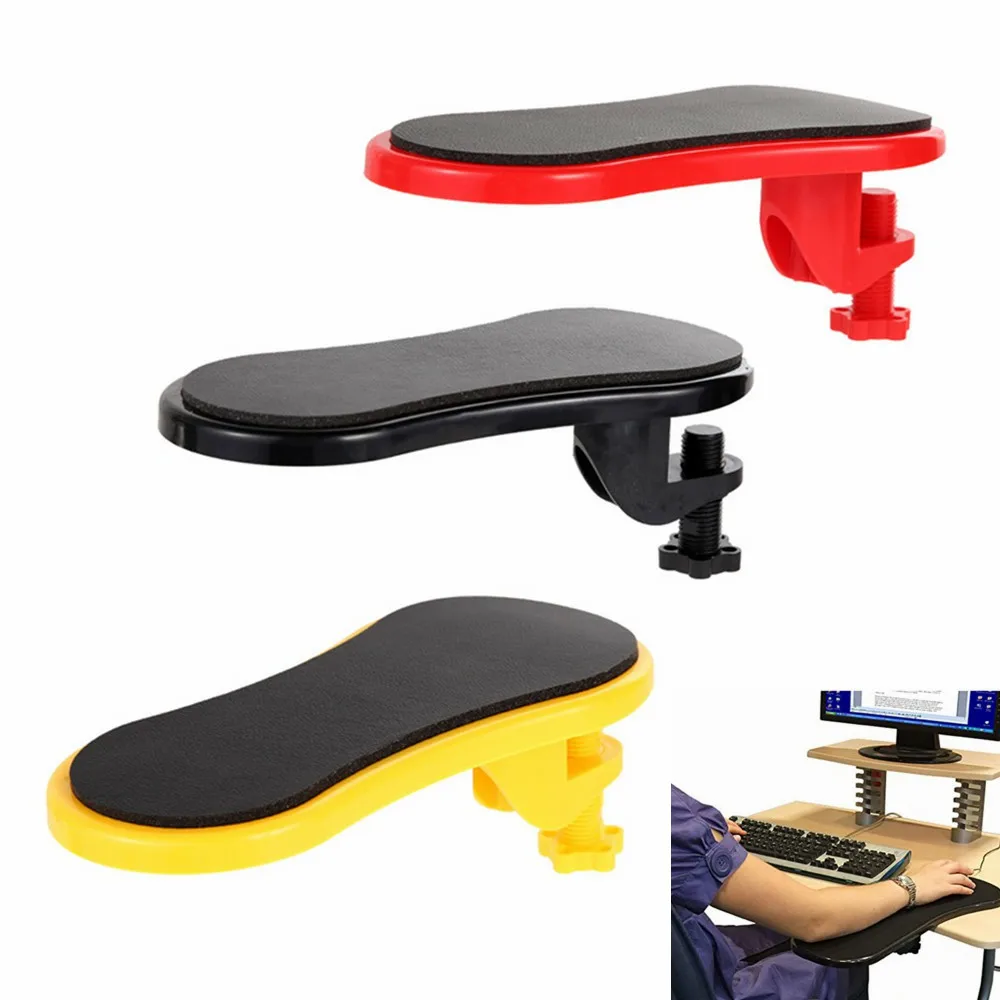 Прикрепляемый подлокотник стол компьютерный мышь с опорой для запястья колодки