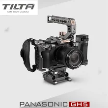 Tilta DSLR Rig камера Полная Клетка для Panasonic Lumix GH5 GH5S gh5 rig комплект TA-T37-A-G верхней ручкой боковая фокусировка ручка