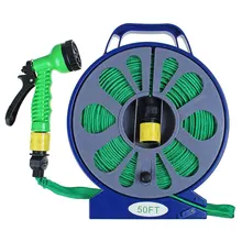 15 м автомобиль высокого давления автомойка водопровод поворотный шланг Труба распылительная труба сопло садовый полив с подставкой